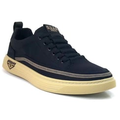 Guja 505-3 Erkek Sneaker Spor Ayakkabı-Siyah sistemayakkabi