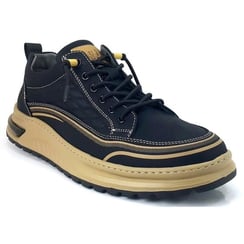Guja 517 Erkek Sneaker Spor Ayakkabı-Siyah sistemayakkabi